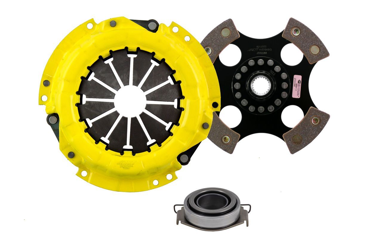 ACT 2000 Toyota Echo HD/Race Rigid 4 Pad Clutch Kit - TS6-HDR4
