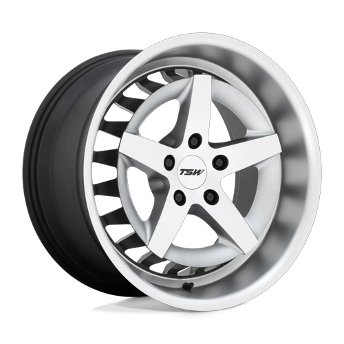 TSW Degner 18X10 5X112 +25MM Matte Titanium W/ Machined Fc
