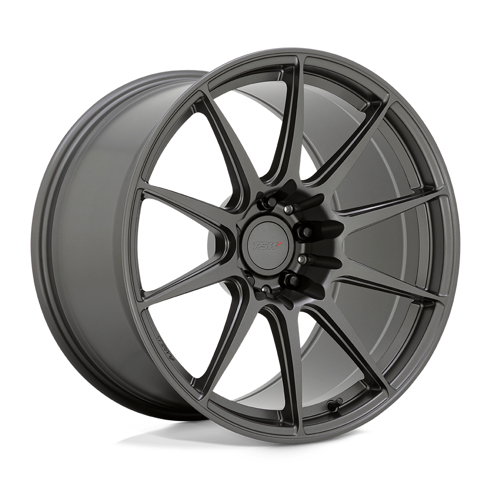 TSW Kemora 18X9.5 5X120 +38MM Matte Gunmetal