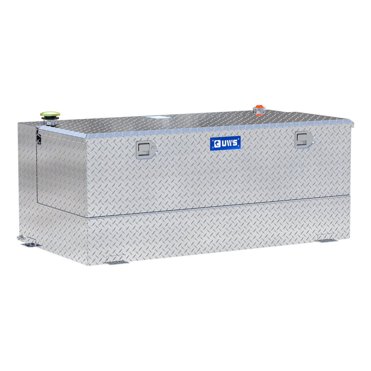 UWS TT-100-COMBO 100-Gallon Combo Bright Aluminum Transfer Tank