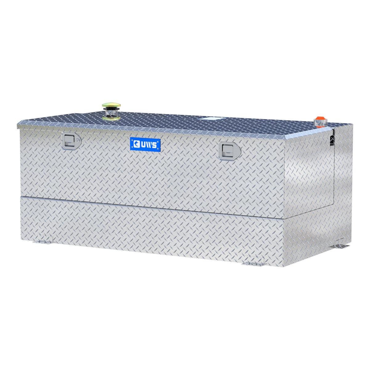 UWS TT-100-COMBO 100-Gallon Combo Bright Aluminum Transfer Tank