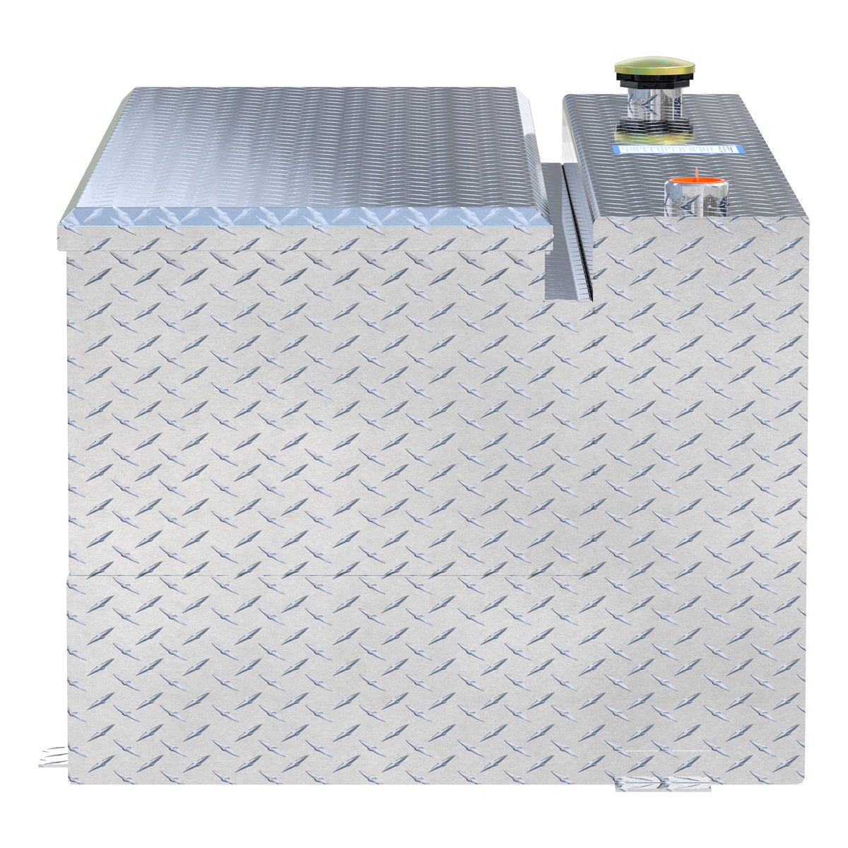UWS TT-100-COMBO 100-Gallon Combo Bright Aluminum Transfer Tank