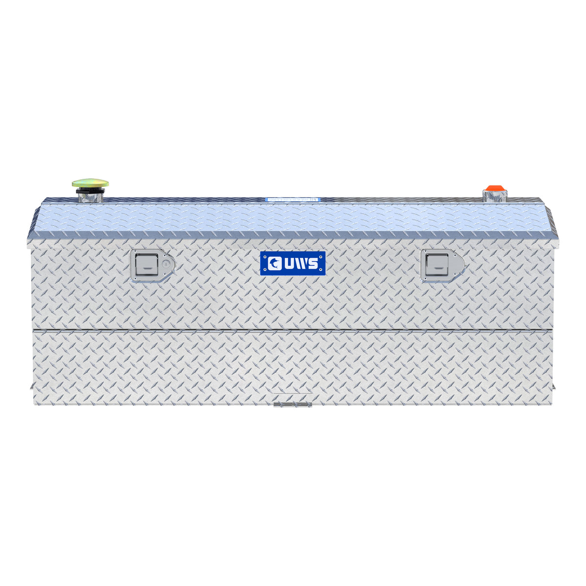 UWS TT-45-COMBO 45-Gallon Combo Bright Aluminum Transfer Tank