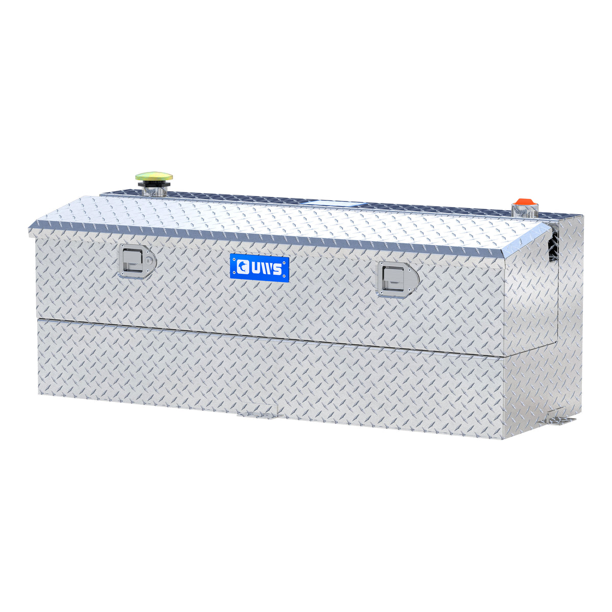UWS TT-45-COMBO 45-Gallon Combo Bright Aluminum Transfer Tank