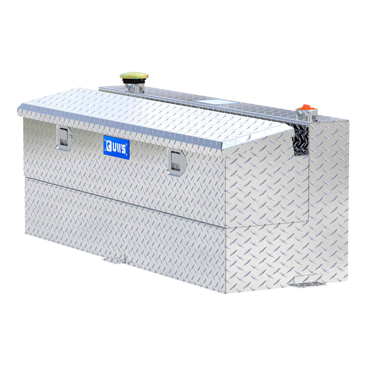 UWS TT-45-COMBO 45-Gallon Combo Bright Aluminum Transfer Tank