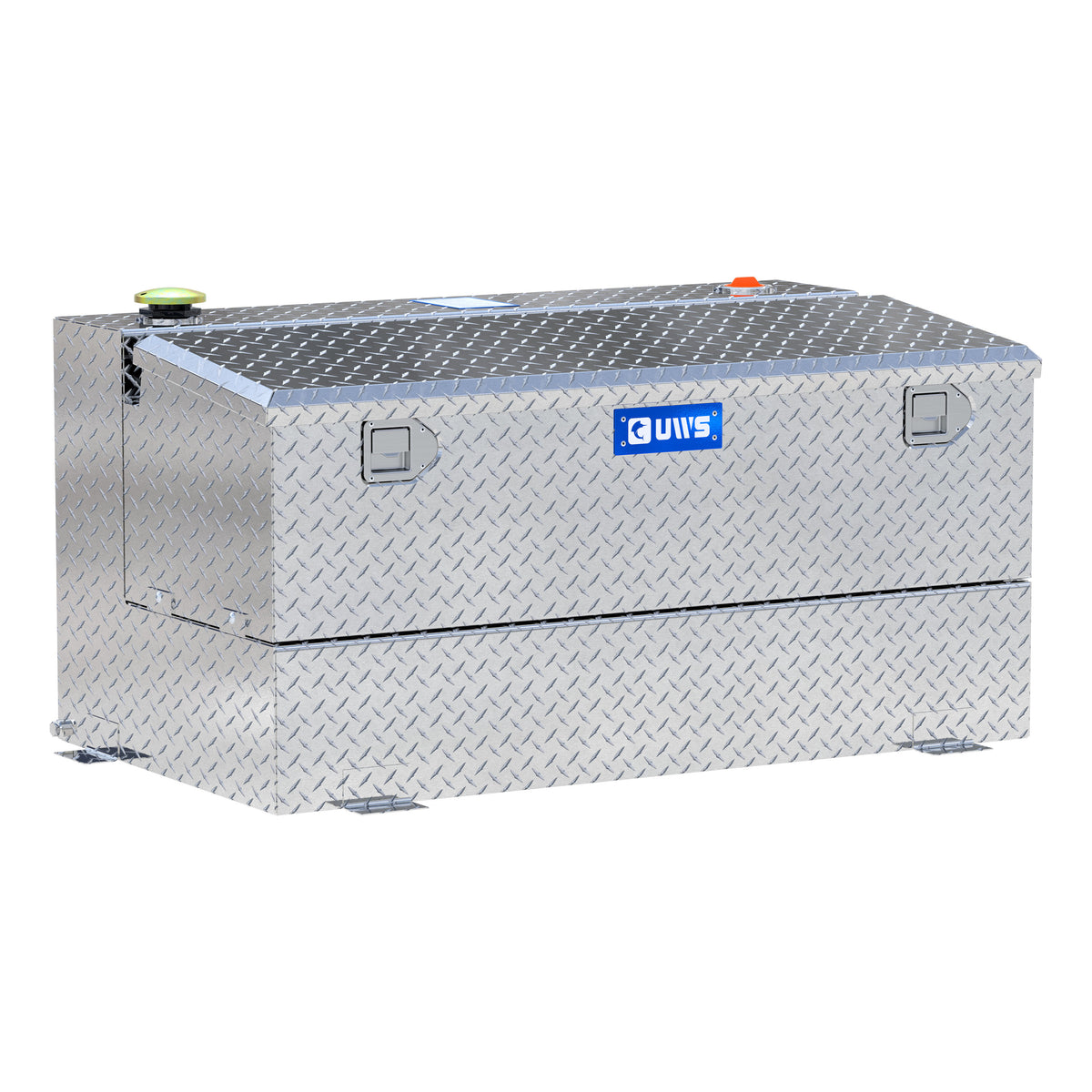 UWS TT-75-COMBO 75-Gallon Combo Bright Aluminum Transfer Tank