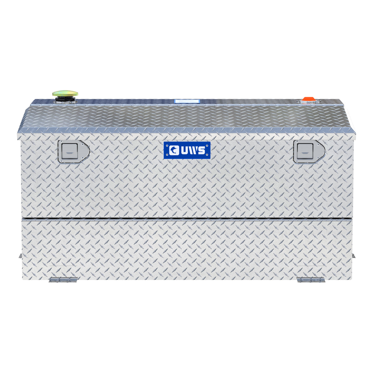UWS TT-75-COMBO 75-Gallon Combo Bright Aluminum Transfer Tank