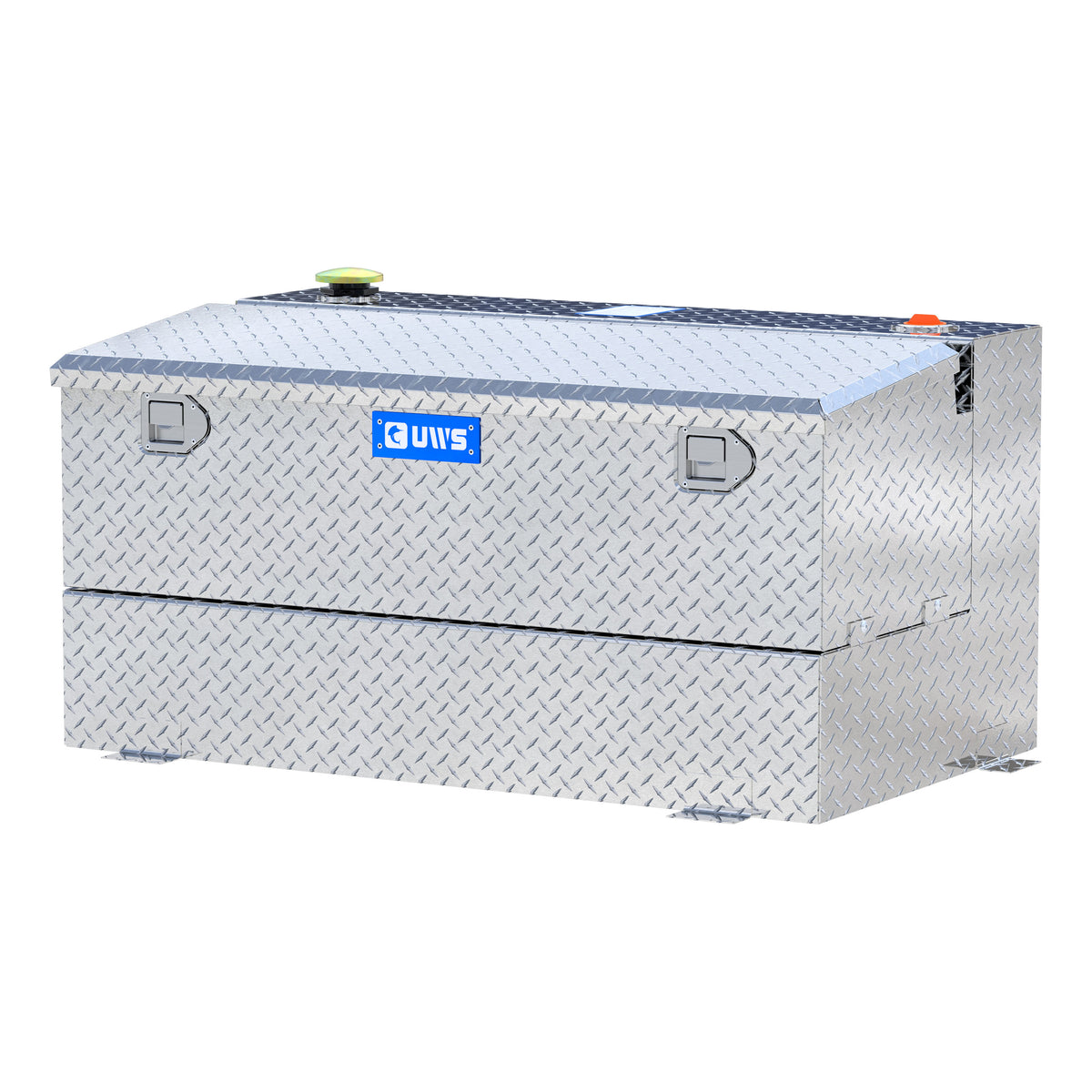UWS TT-75-COMBO 75-Gallon Combo Bright Aluminum Transfer Tank