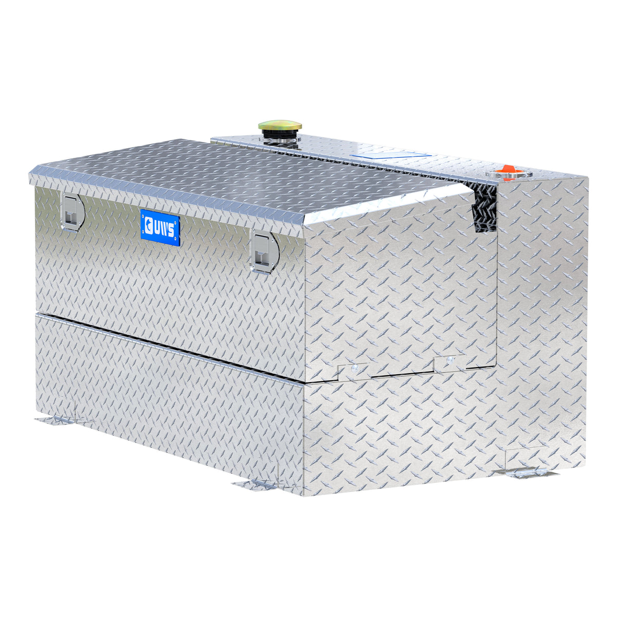 UWS TT-75-COMBO 75-Gallon Combo Bright Aluminum Transfer Tank