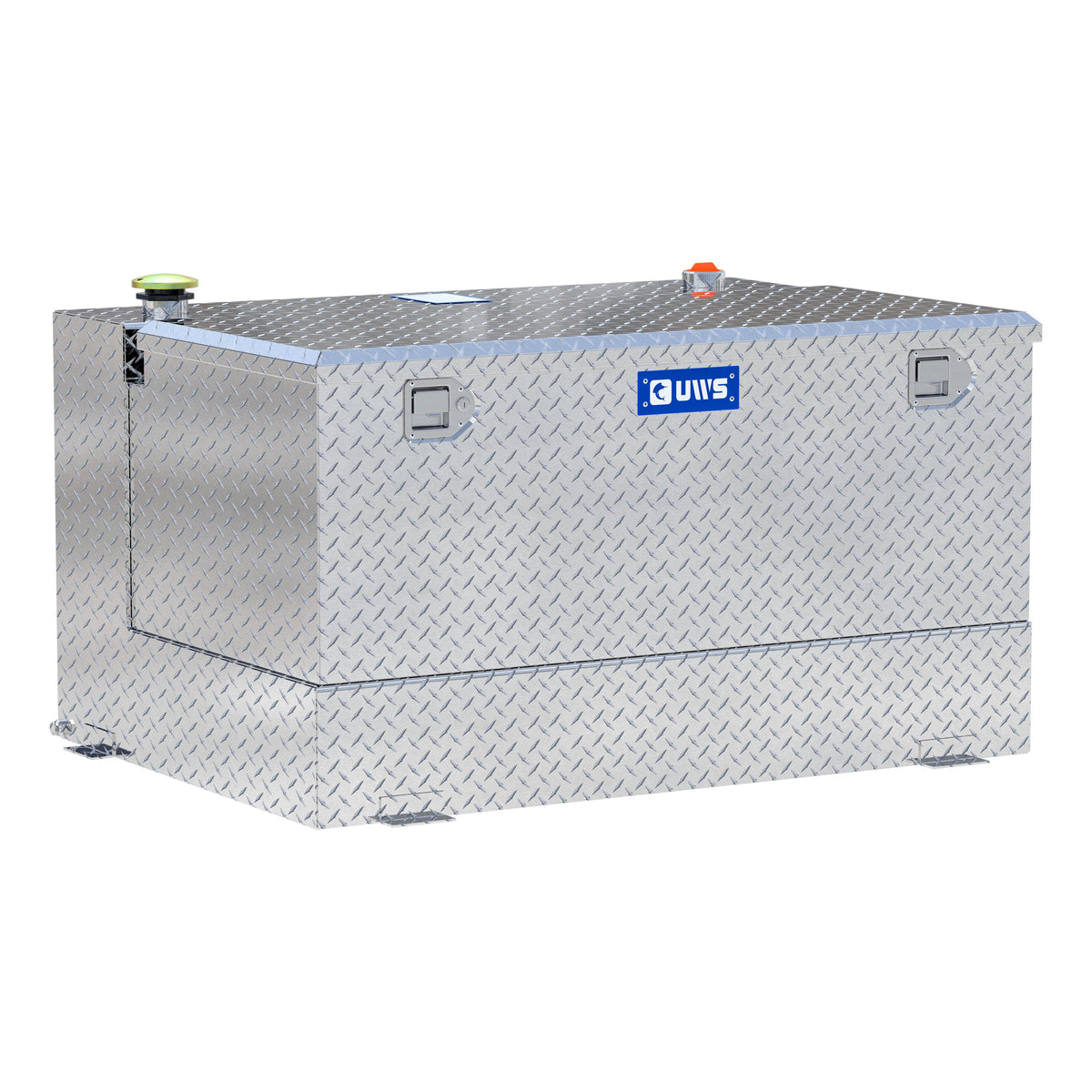 UWS TT-85-COMBO 85-Gallon Combo Bright Aluminum Transfer Tank