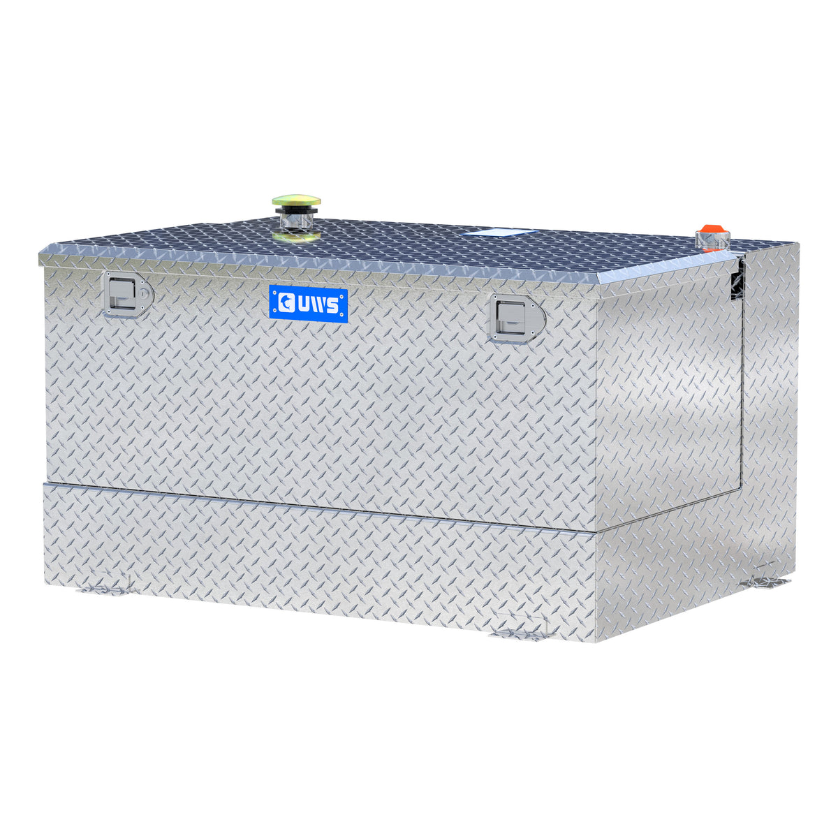 UWS TT-85-COMBO 85-Gallon Combo Bright Aluminum Transfer Tank