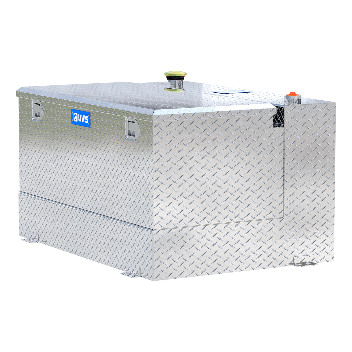 UWS TT-85-COMBO 85-Gallon Combo Bright Aluminum Transfer Tank