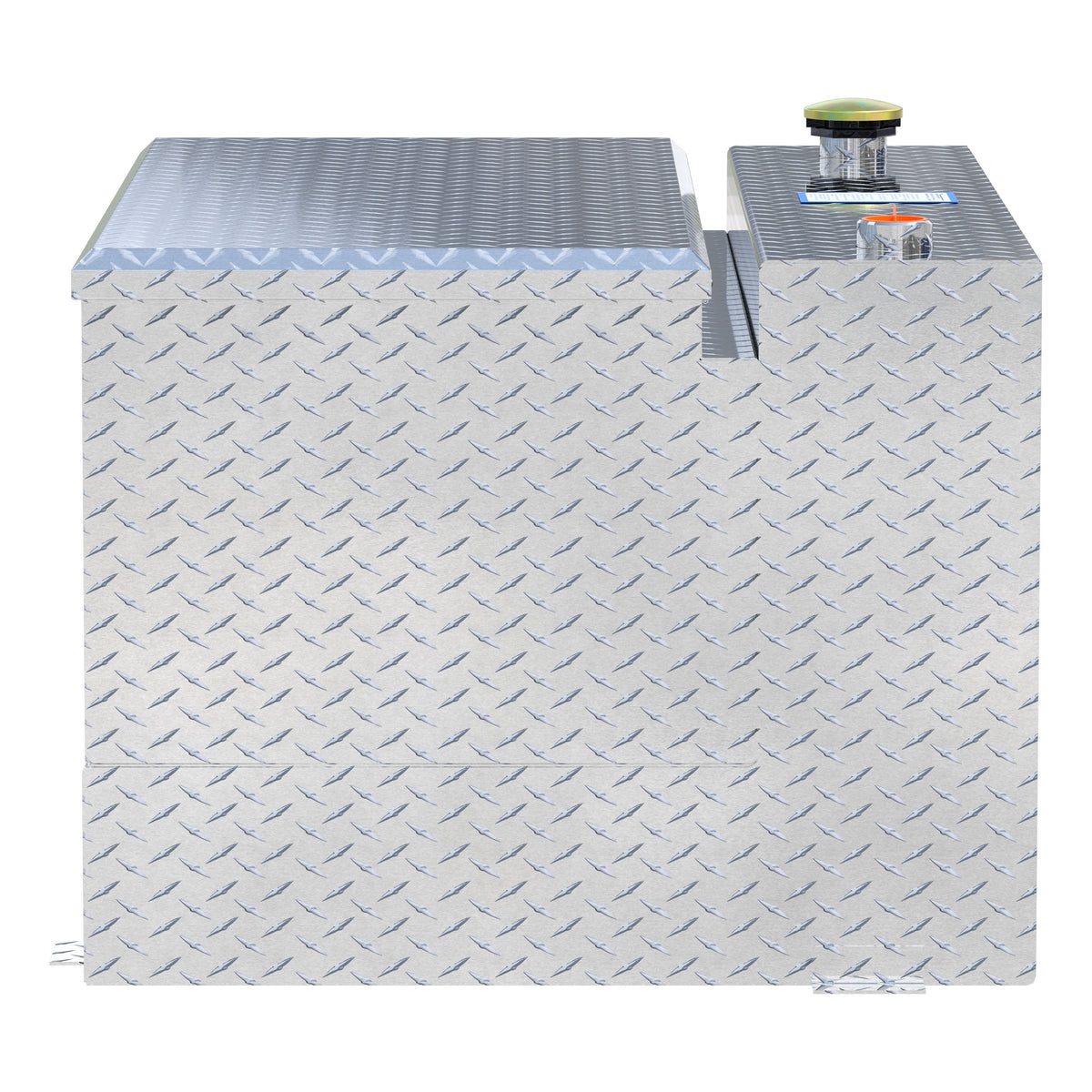 UWS TT-85-COMBO 85-Gallon Combo Bright Aluminum Transfer Tank