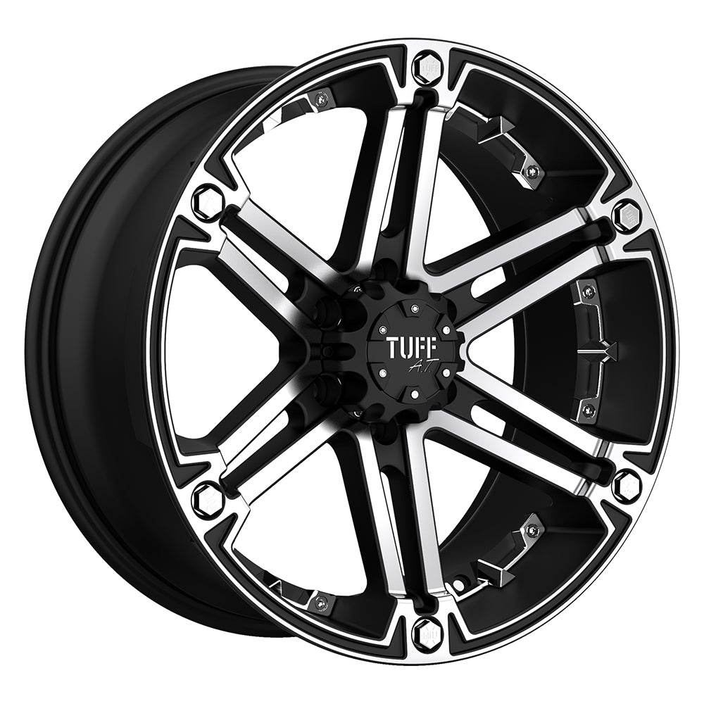 Tuff - TU T01 20X9 6X139 -13 108 F-blk MCH CHR