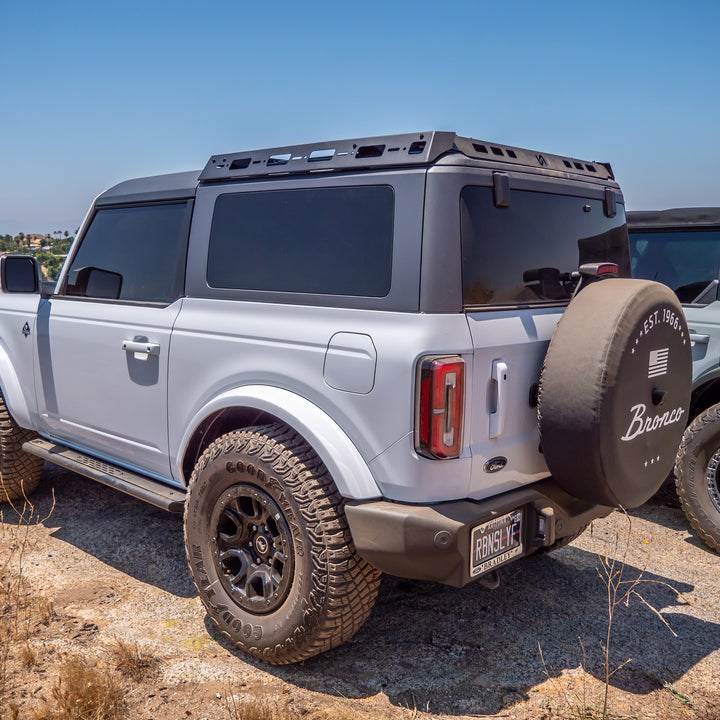 Turn Offroad 2021+ Ford Bronco 2 Door Hard Top Roof Rack - RR2-M2 for 2021-2026 Ford Bronco - detail view