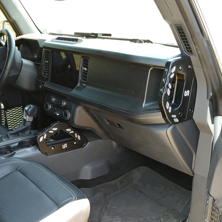 Turn Offroad 2021+ Ford Bronco Billet Middle Handle - IA3-MH for 2021-2026 Ford Bronco - close-up