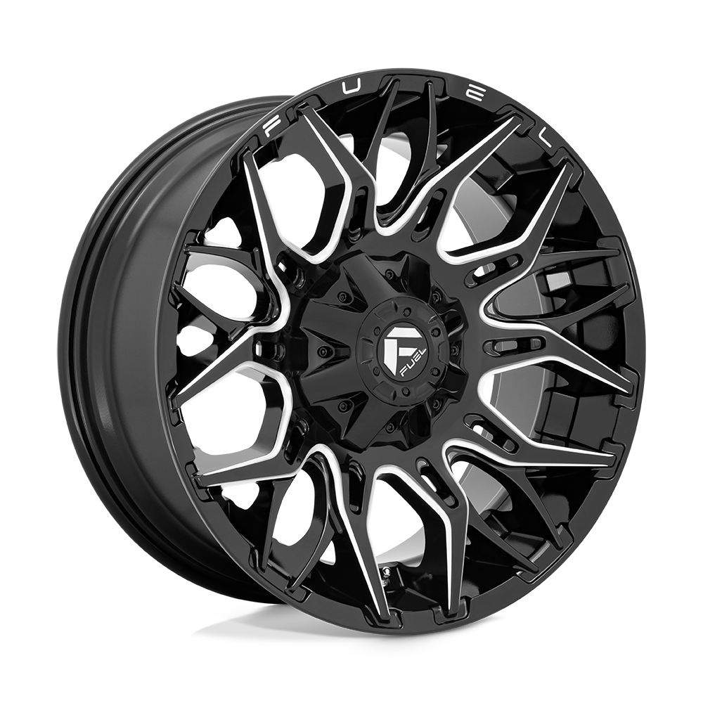 Fuel Off-Road D769 22X12 Gloss Black Milled 6x135/5.5 -44mm