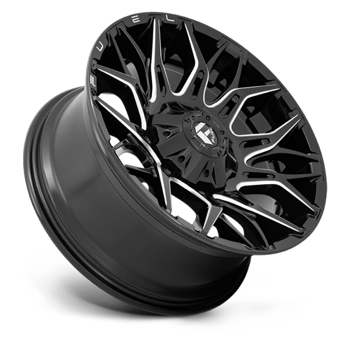 Fuel Off-Road D769 20X9 Gloss Black Milled 8x180 +1mm