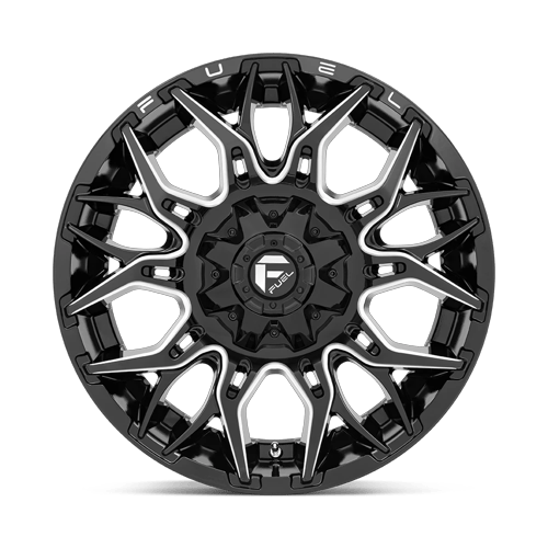 Fuel Off-Road D769 20X10 Gloss Black Milled 8x180 -18mm