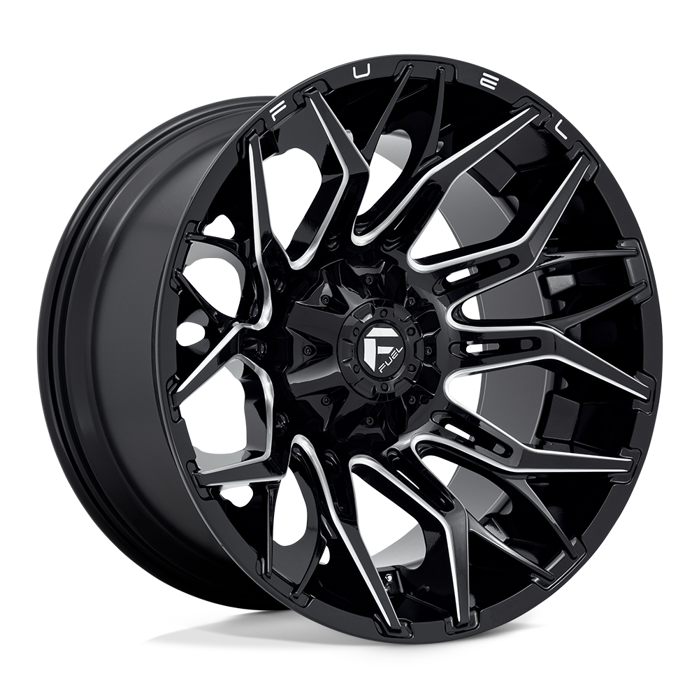Fuel Off-Road D769 22X12 Gloss Black Milled 8x180 -44mm