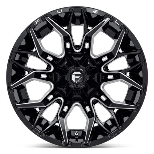 Fuel Off-Road D769 22X12 Gloss Black Milled 8x180 -44mm