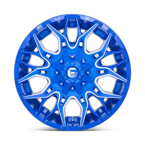 Fuel Off-Road D770 22X12 Anodized Blue Milled 5x139.7/150 -44mm