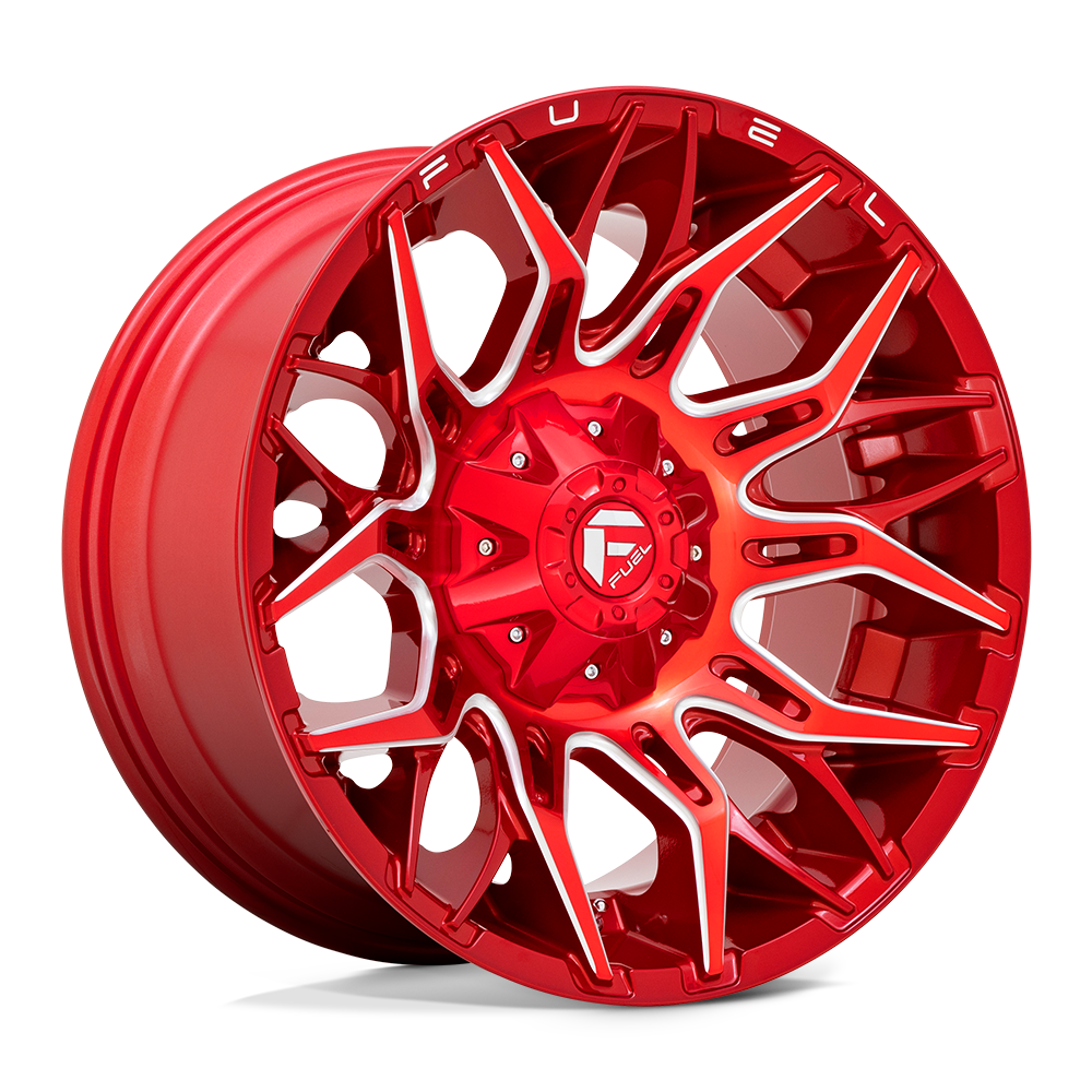 Fuel Off-Road D771 20X10 Candy Red Milled 5x114.3/5.0 -18mm