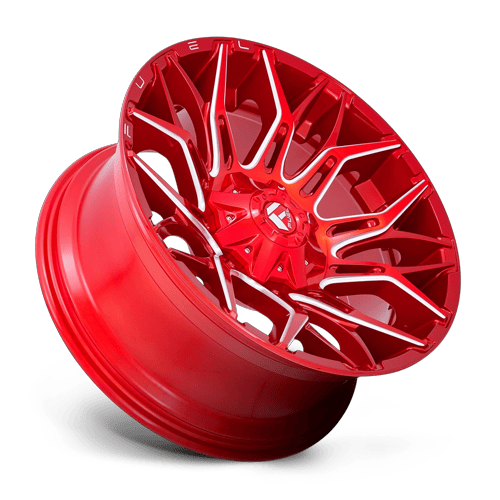 Fuel Off-Road D771 22X10 Candy Red Milled 8x170 -18mm