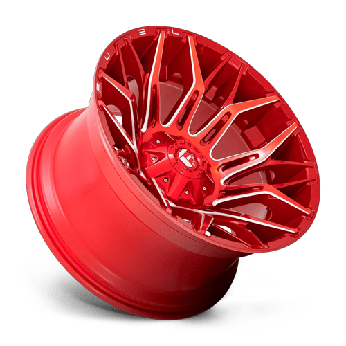Fuel Off-Road D771 22X12 Candy Red Milled 5x139.7/150 -44mm