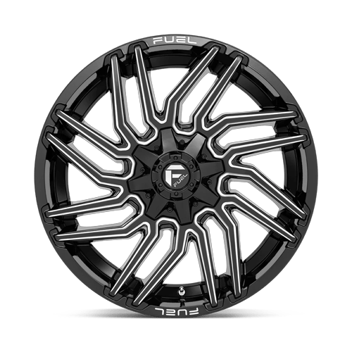 Fuel Off-Road D773 22X10 Gloss Black Milled 8x180 -18mm