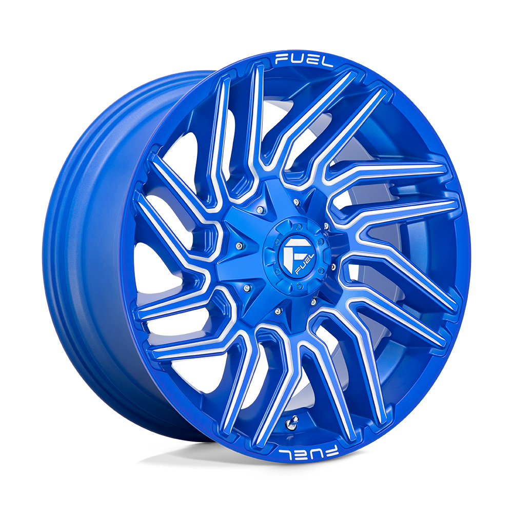 Fuel Off-Road D774 22X12 Anodized Blue Milled 6x135/5.5 -44mm