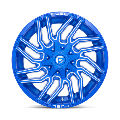 Fuel Off-Road D774 20X10 Anodized Blue Milled 5x114.3/5.0 -18mm