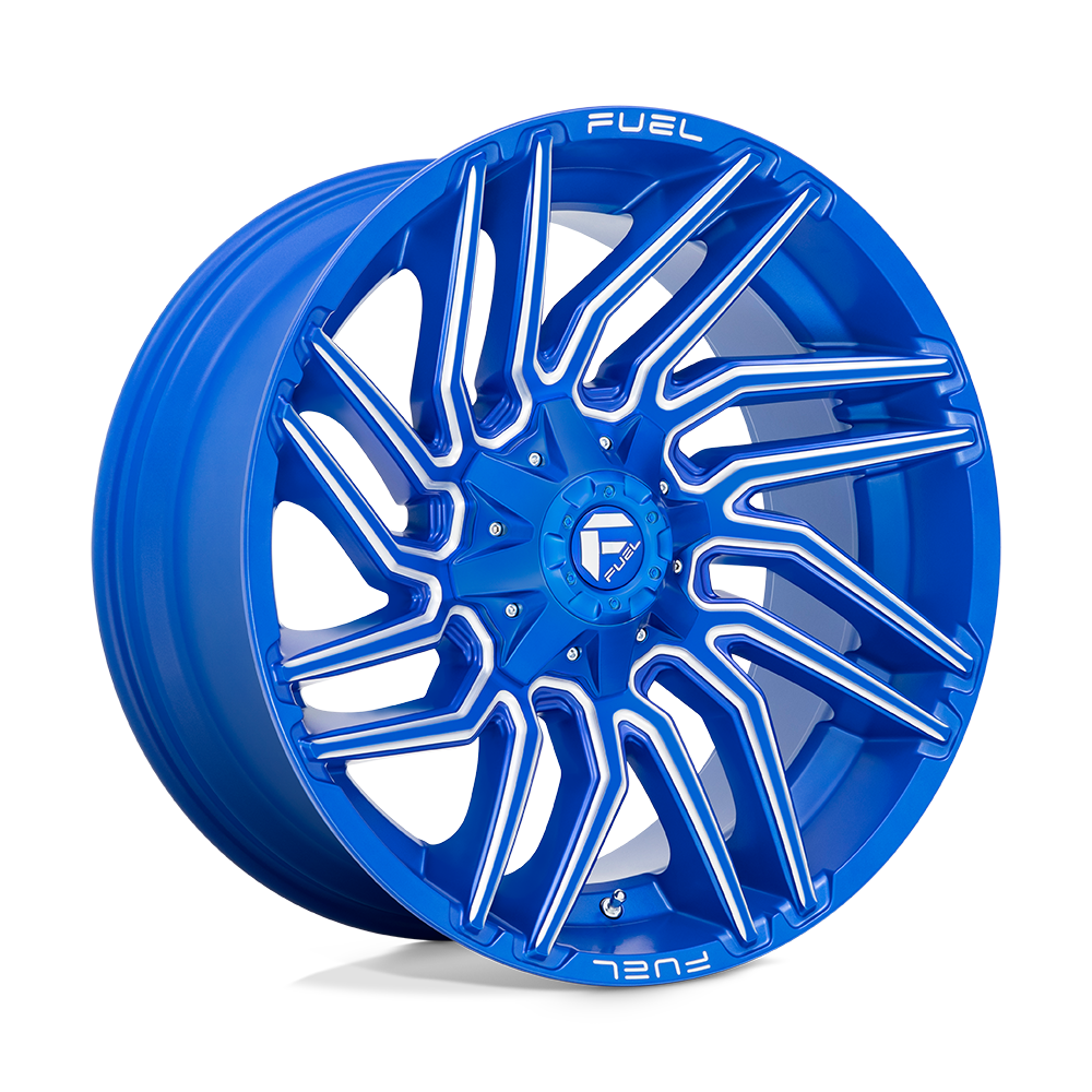 Fuel Off-Road D774 22X10 Anodized Blue Milled 8x165.1 -18mm