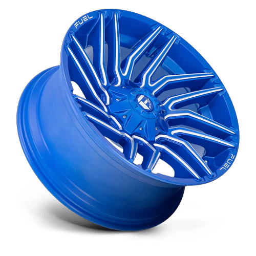 Fuel Off-Road D774 22X10 Anodized Blue Milled 8x165.1 -18mm