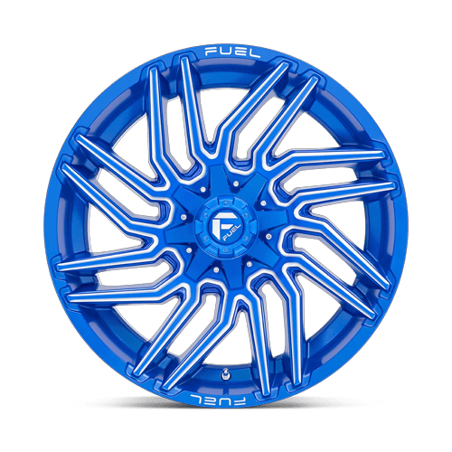 Fuel Off-Road D774 22X10 Anodized Blue Milled 8x165.1 -18mm