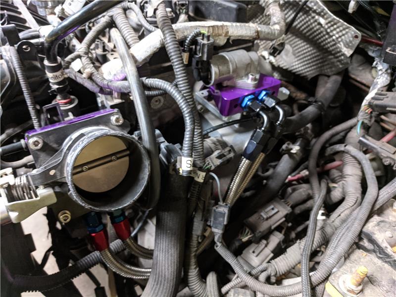 Throttle Body Adapter 03-07 Ford Duratec/MZR - Massive Speed System