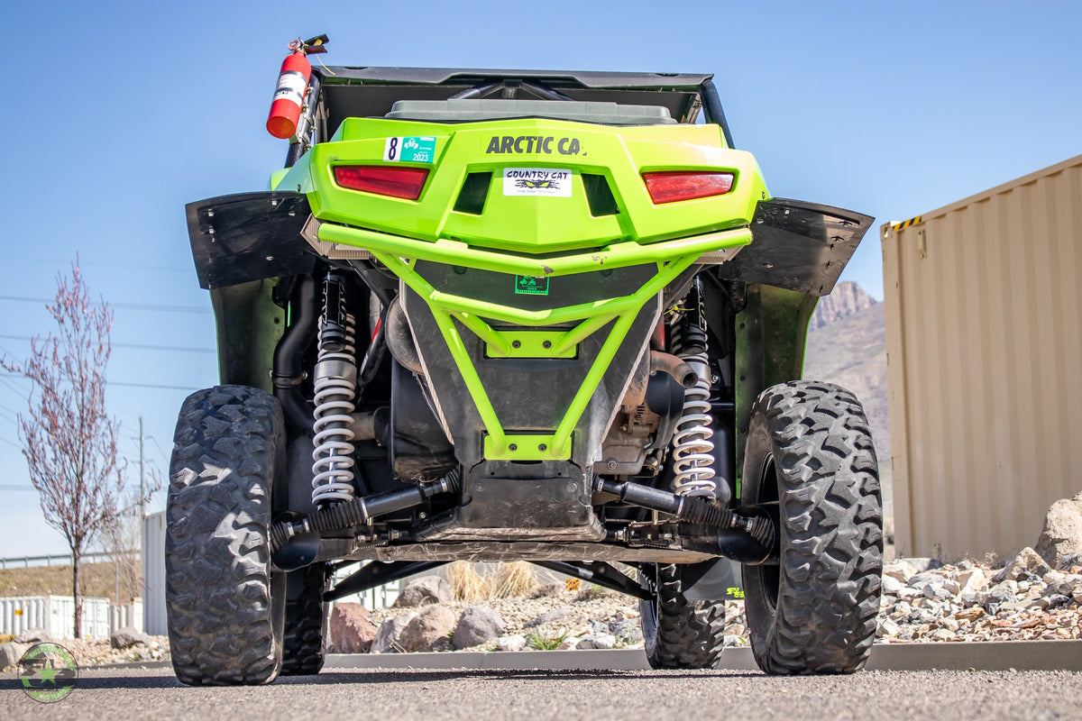 RokBlokz Arctic Cat WILDCAT XX 2018+ Fender Flare Extensions/Mud Flaps F&R