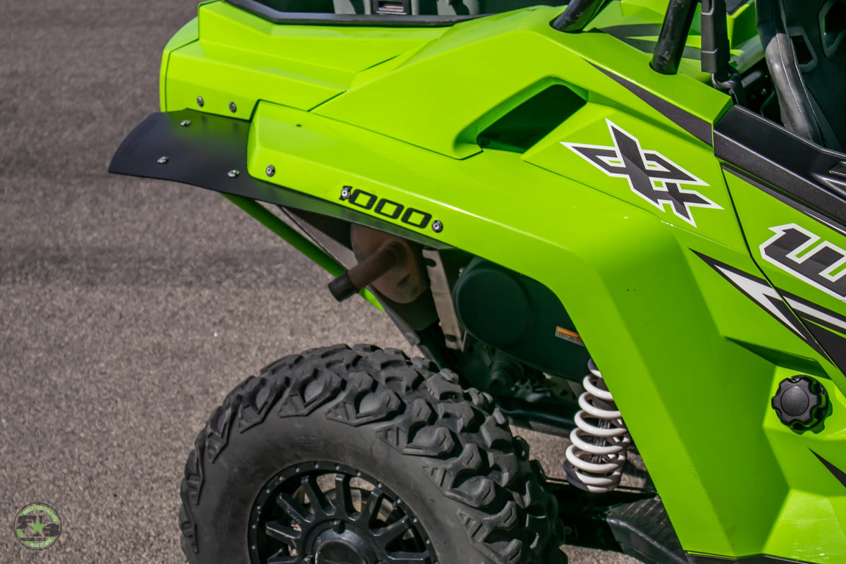 RokBlokz Arctic Cat WILDCAT XX 2018+ Fender Flare Extensions/Mud Flaps F&R