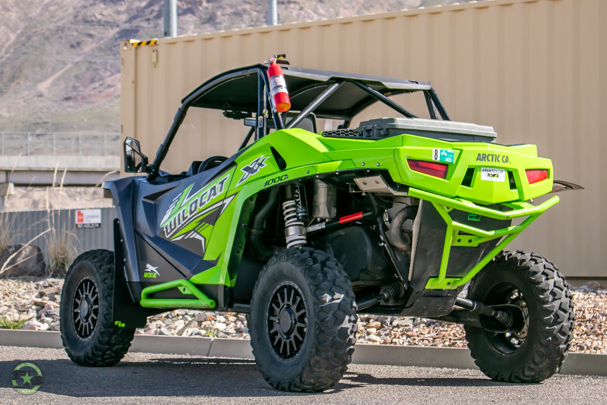 RokBlokz Arctic Cat WILDCAT XX 2018+ Fender Flare Extensions/Mud Flaps F&R