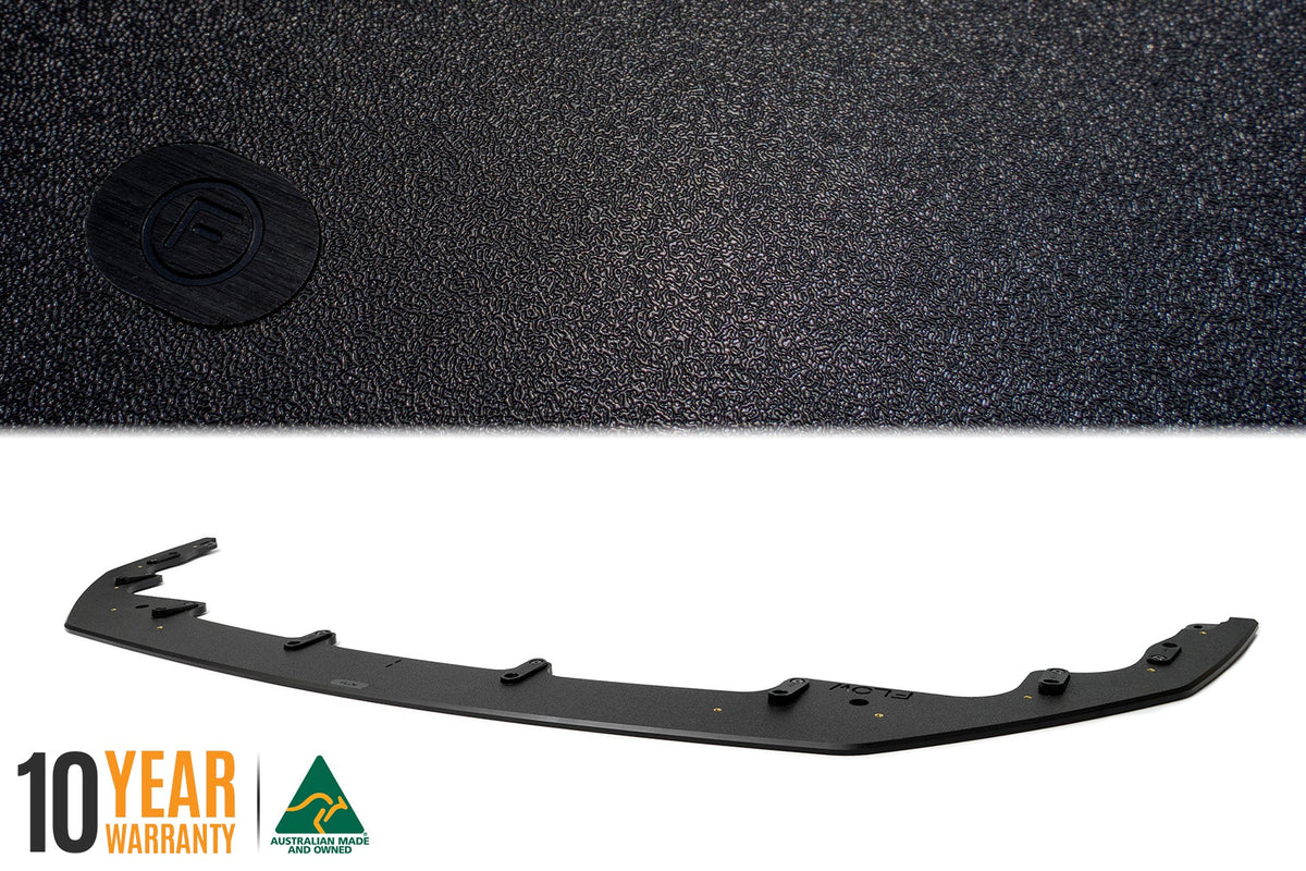 Flow Designs - Corolla GR Chassis Mounted Front Lip Splitter (TEXTURED)