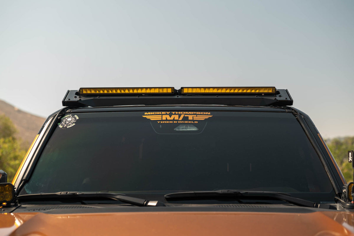 DV8 Offroad - 2024-2026 Toyota Land Cruiser & Lexus GX 550 Roof Rack Light Mount - RRTL4-01L