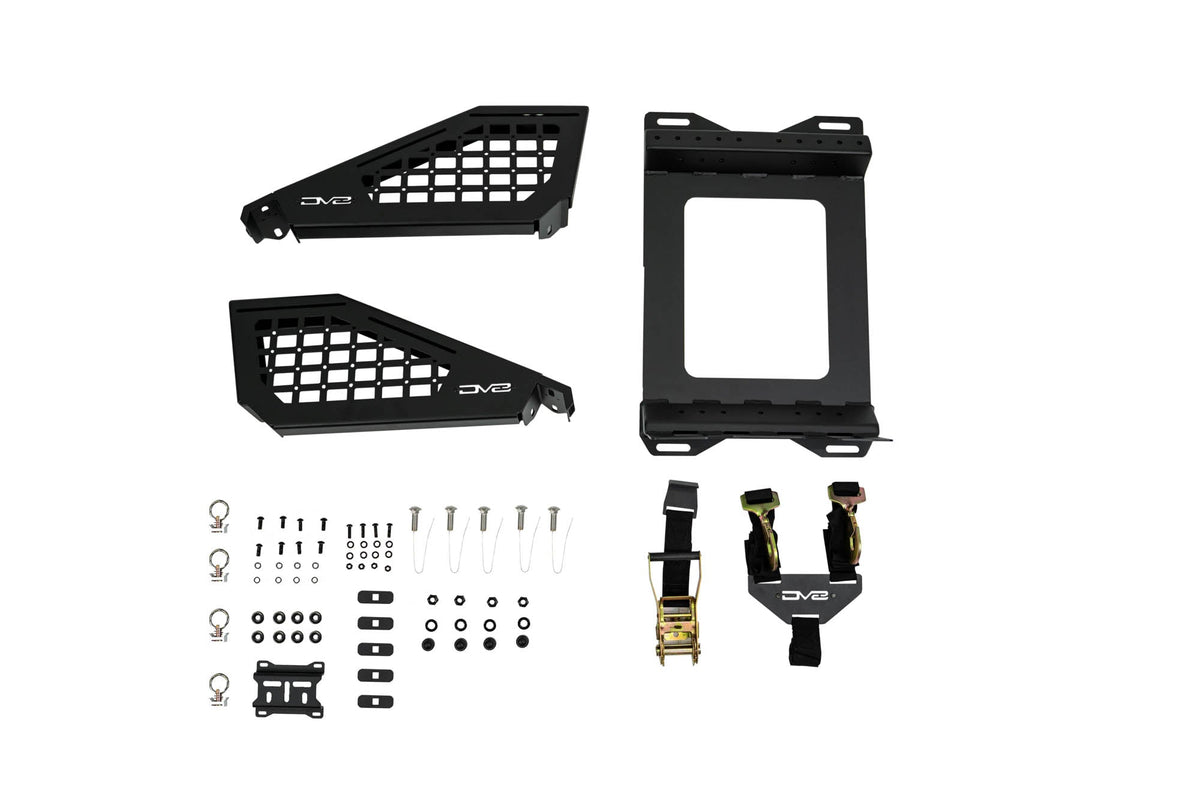 DV8 Offroad - Truck Bed Universal Tire Carrier & Accessory Mount - UNBM-01