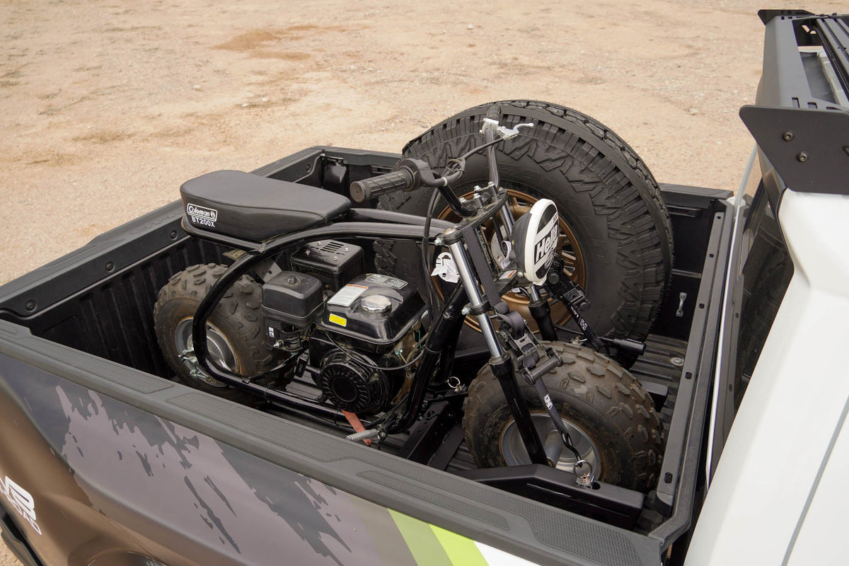 DV8 Offroad - Truck Bed Universal Tire Carrier & Accessory Mount - UNBM-01