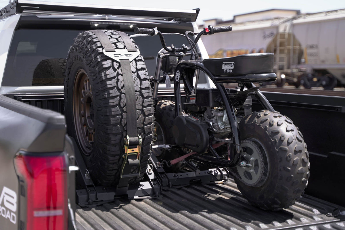 DV8 Offroad - Truck Bed Universal Tire Carrier & Accessory Mount - UNBM-01