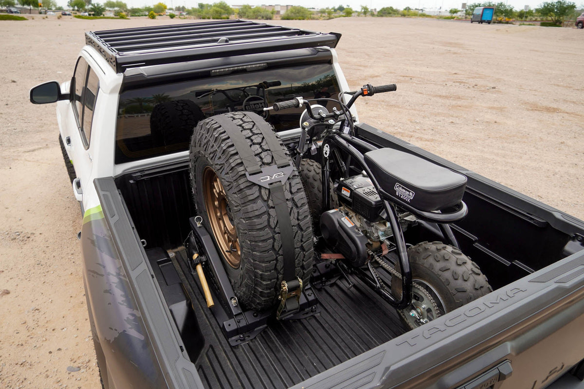 DV8 Offroad - Truck Bed Universal Tire Carrier & Accessory Mount - UNBM-01