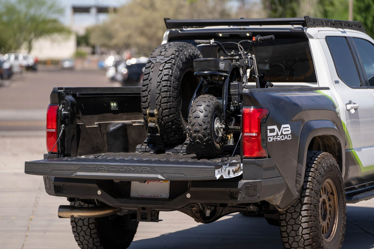 DV8 Offroad - Truck Bed Universal Tire Carrier & Accessory Mount - UNBM-01