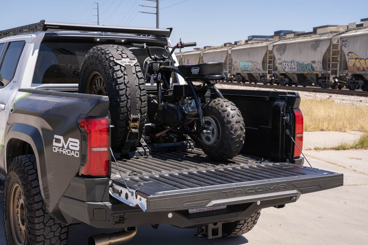 DV8 Offroad - Truck Bed Universal Tire Carrier & Accessory Mount - UNBM-01