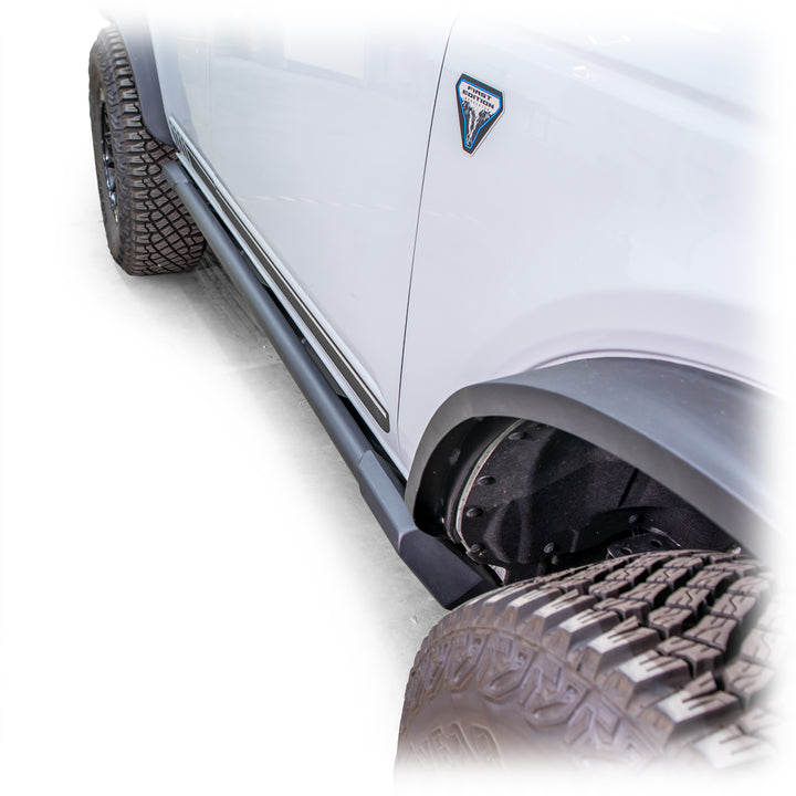 Turn Offroad 2021+ Ford Bronco Rock Sliders 4-Door - RS1-M4 for 2021-2026 Ford Bronco - close-up