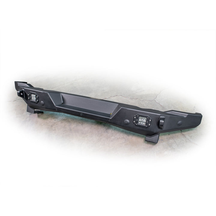 Turn Offroad 2021+ Ford Bronco Rear Bumper - RB1-M1 for 2021-2026 Ford Bronco - angle view