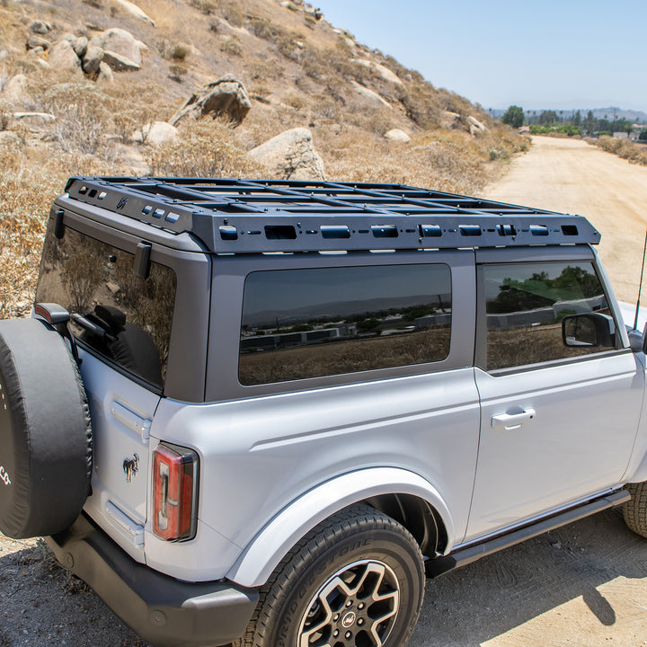 Turn Offroad 2021+ Ford Bronco 2 Door Roof Rack - RR1-M2 for 2021-2026 Ford Bronco - detail view